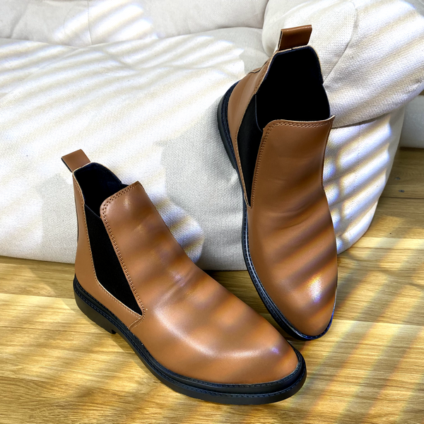 GIÀY DA CHELSEA BOOTS INICHI G1225 DA LOẠI TỐT, ĐẾ CAO